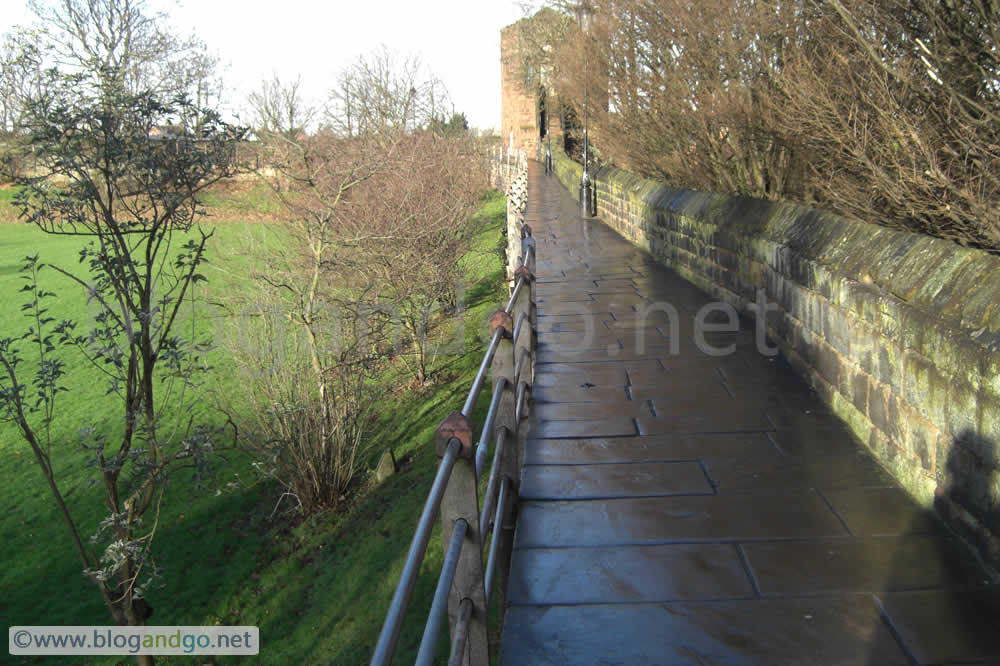 King Charles Tower and the walls